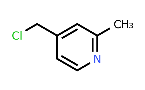 CAS 75523-42-1 | 4-(Chloromethyl)-2-methylpyridine