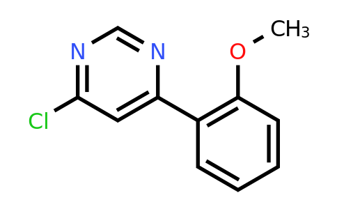 CAS 75634-03-6 | 4-Chloro-6-(2-methoxyphenyl)pyrimidine