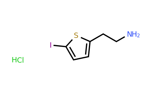 CAS 756476-92-3 | 2-(5-Iodothiophen-2-yl)ethan-1-amine hydrochloride
