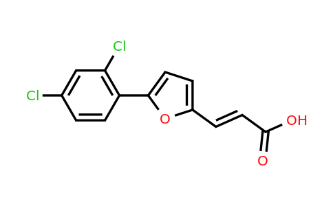 CAS 756493-00-2 | 3-(5-(2,4-Dichlorophenyl)furan-2-yl)acrylic acid
