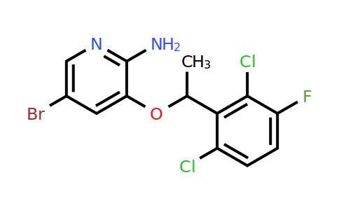 CAS 756503-69-2 | 5-Bromo-3-(1-(2,6-dichloro-3-fluorophenyl)ethoxy)pyridin-2-amine