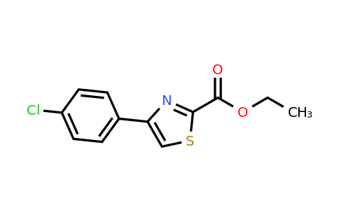 CAS 75680-91-0 | Ethyl 4-(4-chlorophenyl)-1,3-thiazole-2-carboxylate