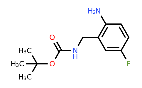 CAS 756839-26-6 | Tert-butyl 2-amino-5-fluorobenzylcarbamate