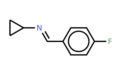 CAS 756845-67-7 | Cyclopropanamine, N-[(4-fluorophenyl)methylene]-