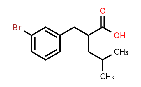 CAS 756870-02-7 | 2-[(3-bromophenyl)methyl]-4-methylpentanoic acid