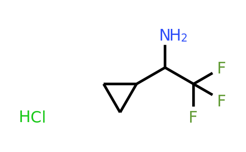CAS 75702-99-7 | 1-cyclopropyl-2,2,2-trifluoroethan-1-amine hydrochloride