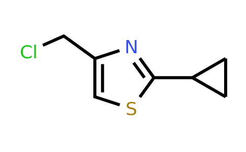 CAS 757155-82-1 | 4-(chloromethyl)-2-cyclopropyl-1,3-thiazole
