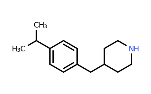 CAS 757173-05-0 | 4-{[4-(propan-2-yl)phenyl]methyl}piperidine