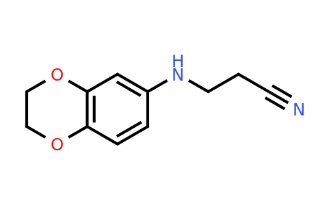CAS 757192-66-8 | 3-[(2,3-dihydro-1,4-benzodioxin-6-yl)amino]propanenitrile