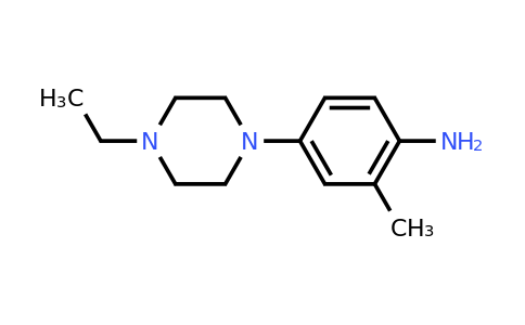 CAS 757192-75-9 | 4-(4-Ethylpiperazin-1-yl)-2-methylaniline