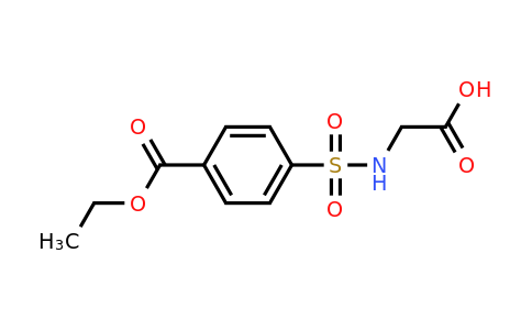 CAS 757192-76-0 | 2-[4-(ethoxycarbonyl)benzenesulfonamido]acetic acid
