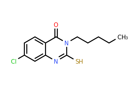 CAS 757192-78-2 | 7-chloro-3-pentyl-2-sulfanyl-3,4-dihydroquinazolin-4-one