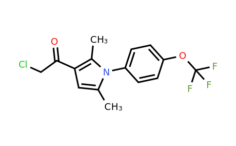 CAS 757192-82-8 | 2-chloro-1-{2,5-dimethyl-1-[4-(trifluoromethoxy)phenyl]-1H-pyrrol-3-yl}ethan-1-one