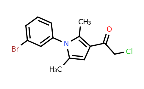CAS 757192-83-9 | 1-[1-(3-bromophenyl)-2,5-dimethyl-1H-pyrrol-3-yl]-2-chloroethan-1-one