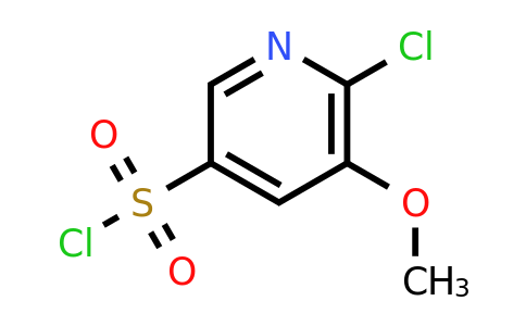CAS 75720-93-3 | 6-chloro-5-methoxypyridine-3-sulfonyl chloride