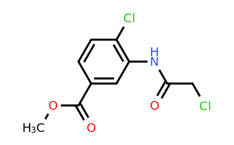 CAS 757218-01-2 | methyl 4-chloro-3-(2-chloroacetamido)benzoate