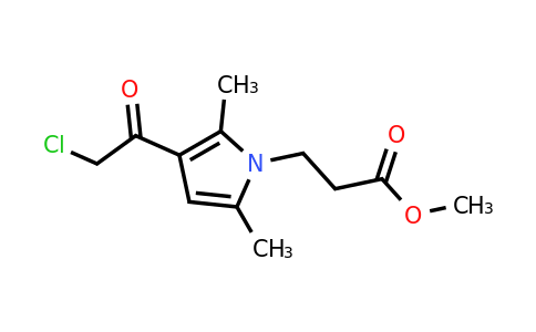 CAS 757219-83-3 | methyl 3-[3-(2-chloroacetyl)-2,5-dimethyl-1H-pyrrol-1-yl]propanoate