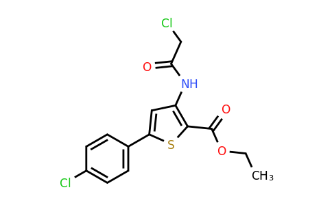 CAS 757219-96-8 | ethyl 3-(2-chloroacetamido)-5-(4-chlorophenyl)thiophene-2-carboxylate