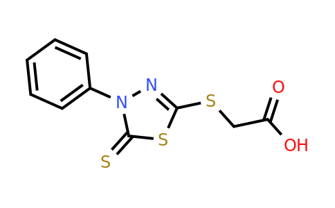 CAS 757220-14-7 | 2-[(4-phenyl-5-sulfanylidene-4,5-dihydro-1,3,4-thiadiazol-2-yl)sulfanyl]acetic acid