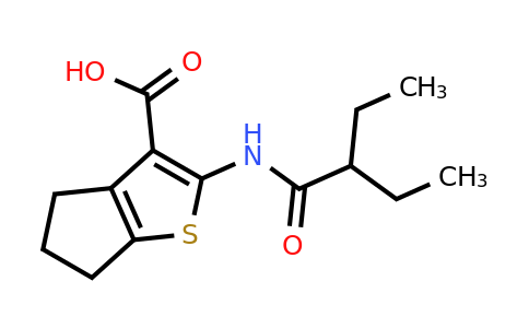CAS 757220-67-0 | 2-(2-ethylbutanamido)-4H,5H,6H-cyclopenta[b]thiophene-3-carboxylic acid