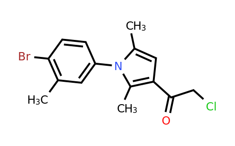 CAS 757221-60-6 | 1-[1-(4-bromo-3-methylphenyl)-2,5-dimethyl-1H-pyrrol-3-yl]-2-chloroethan-1-one