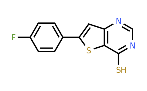CAS 757221-68-4 | 6-(4-fluorophenyl)thieno[3,2-d]pyrimidine-4-thiol