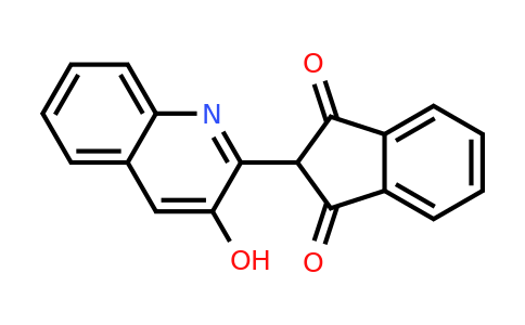 CAS 7576-65-0 | 2-(3-Hydroxyquinolin-2-yl)-1H-indene-1,3(2H)-dione