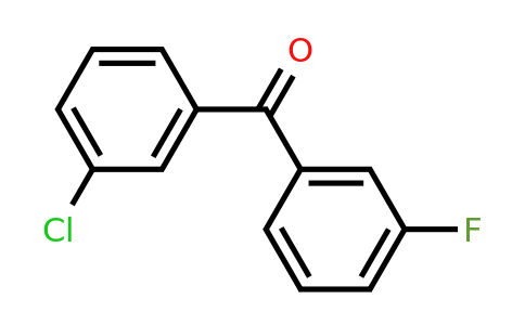 CAS 75762-57-1 | (3-chlorophenyl)(3-fluorophenyl)methanone
