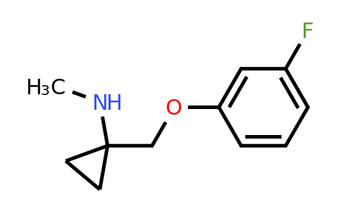 CAS 757934-12-6 | Cyclopropanamine, 1-[(3-fluorophenoxy)methyl]-N-methyl-