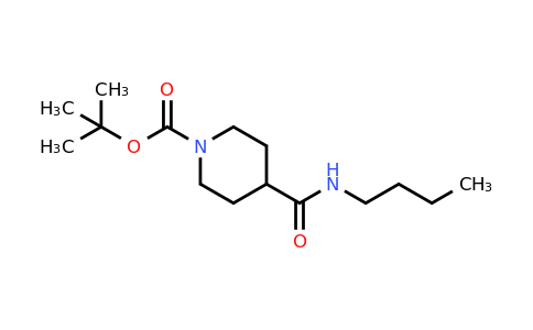 CAS 757949-37-4 | N-Butyl 1-BOC-piperidine-4-carboxamide