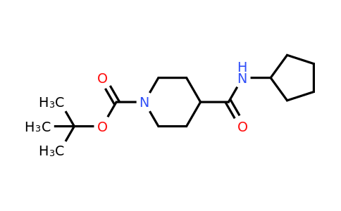 CAS 757949-46-5 | N-Cyclopentyl 1-BOC-piperidine-4-carboxamide