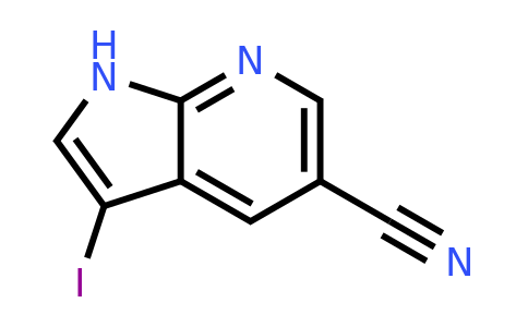 CAS 757978-11-3 | 3-iodo-1H-pyrrolo[2,3-b]pyridine-5-carbonitrile
