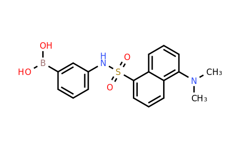 CAS 75806-94-9 | (3-(5-(Dimethylamino)naphthalene-1-sulfonamido)phenyl)boronic acid