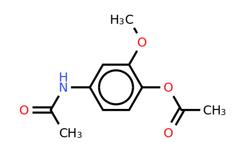 CAS 75813-77-3 | N-[4-(acetyloxy)-3-methoxyphenyl]-acetamide