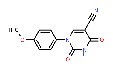 CAS 75837-81-9 | 1-(4-Methoxyphenyl)-2,4-dioxo-1,2,3,4-tetrahydropyrimidine-5-carbonitrile