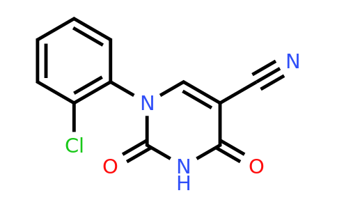 CAS 75838-07-2 | 1-(2-Chlorophenyl)-2,4-dioxo-1,2,3,4-tetrahydropyrimidine-5-carbonitrile