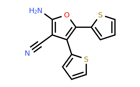 CAS 75861-31-3 | 2-amino-4,5-bis(thiophen-2-yl)furan-3-carbonitrile