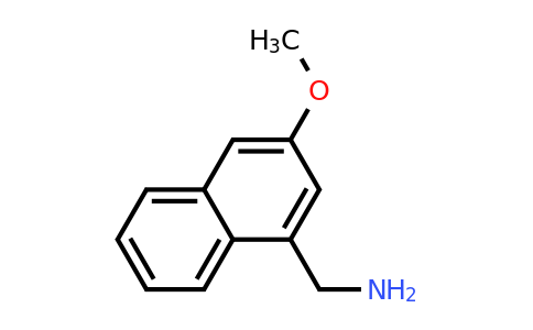 CAS 758676-45-8 | (3-Methoxynaphthalen-1-yl)methanamine