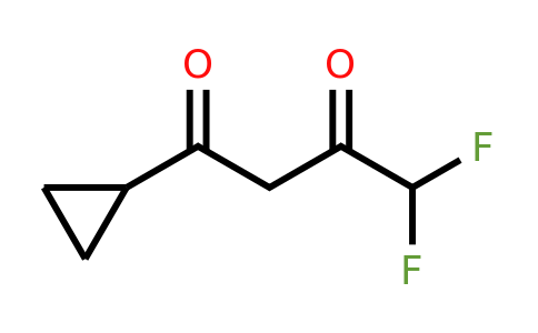 CAS 758709-39-6 | 1-Cyclopropyl-4,4-difluorobutane-1,3-dione