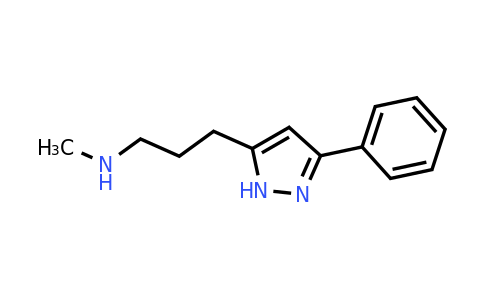 CAS 75876-06-1 | Methyl[3-(3-phenyl-1H-pyrazol-5-yl)propyl]amine