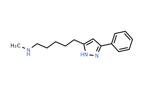 CAS 75876-14-1 | Methyl[5-(3-phenyl-1H-pyrazol-5-yl)pentyl]amine