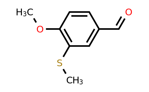 CAS 75889-55-3 | 4-Methoxy-3-(methylsulfanyl)benzaldehyde