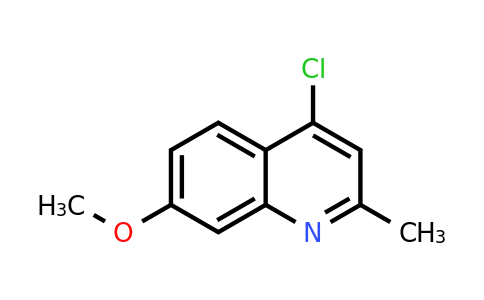 CAS 75896-68-3 | 4-Chloro-7-methoxy-2-methylquinoline