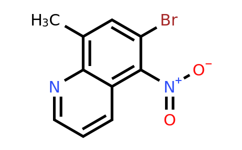 CAS 75908-52-0 | 6-Bromo-8-methyl-5-nitroquinoline