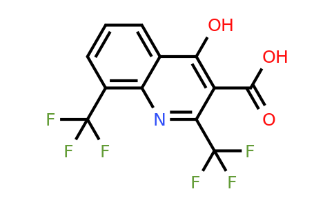 CAS 75999-54-1 | 4-Hydroxy-2,8-bis(trifluoromethyl)quinoline-3-carboxylic acid