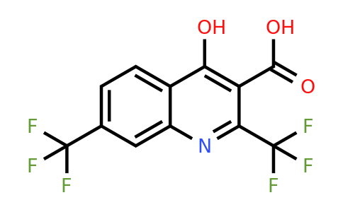 CAS 75999-57-4 | 4-Hydroxy-2,7-bis(trifluoromethyl)quinoline-3-carboxylic acid