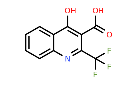 CAS 75999-60-9 | 4-Hydroxy-2-(trifluoromethyl)quinoline-3-carboxylic acid