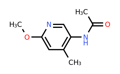 CAS 76013-32-6 | N-(6-Methoxy-4-methylpyridin-3-yl)acetamide