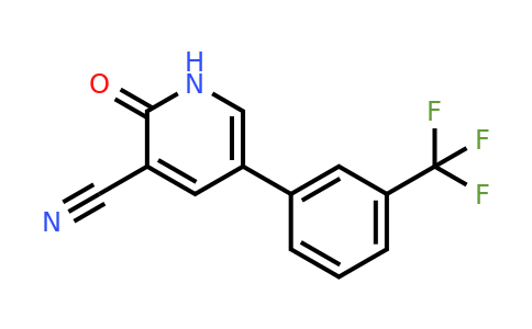 CAS 76053-36-6 | 2-Oxo-5-(3-(trifluoromethyl)phenyl)-1,2-dihydropyridine-3-carbonitrile