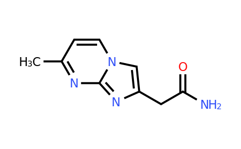 CAS 76075-31-5 | 2-{7-methylimidazo[1,2-a]pyrimidin-2-yl}acetamide